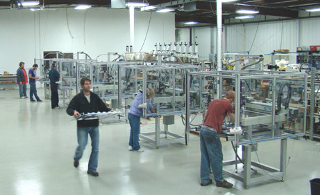 Several Large Assembly Areas